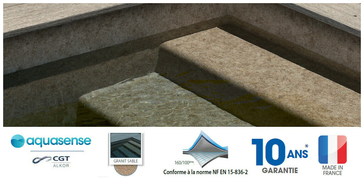 liner arme granit sable aquasense 1 65 x 20 m soit 33 m piscine center 1622464581
