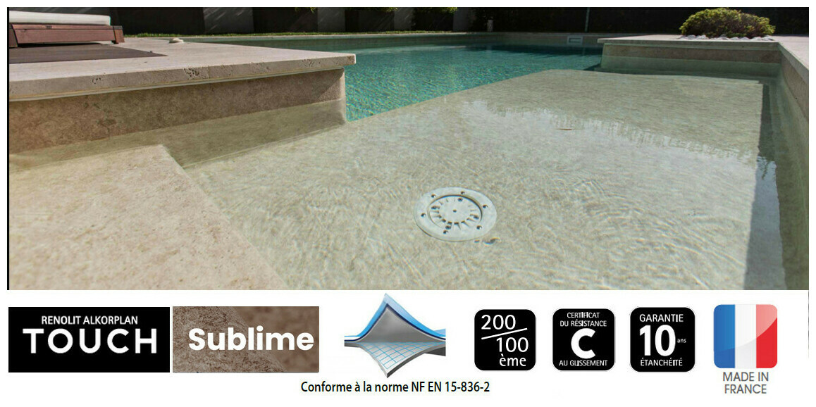 liner imprime renolit alkorplan 3d touch sublime 1 65 x 21 m piscine center 1647515123