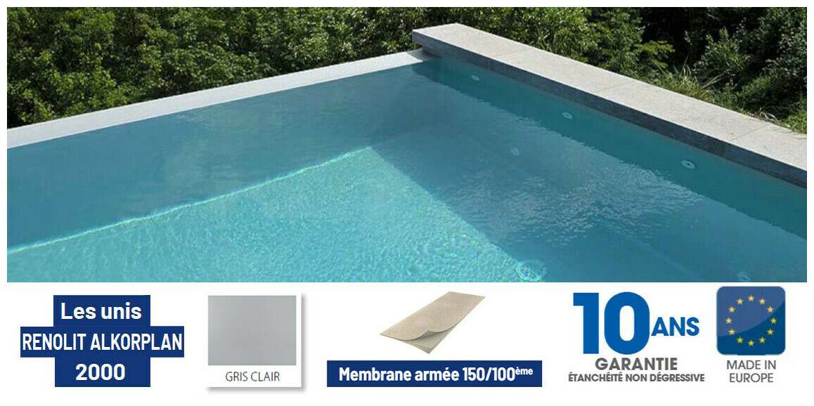 liner renolit alkorplan 2000 gris clair 1 65 x 25 m soit 41 25 m piscine center 1621324219