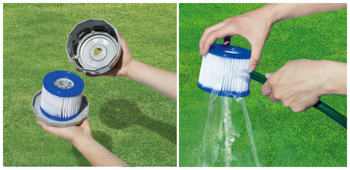 lot de 2 cartouches pour spa gonflable lay z spa piscine center 1643100995