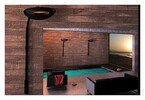 applique exterieure chauffante murale noire 1500 w piscine center 1449677279