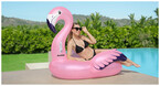 bouee gonflable chevauchable flamant rose piscine center 1643118834