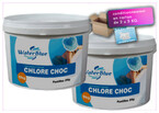 chlore choc waterblue pastilles 20g 10kg piscine center 1397137603
