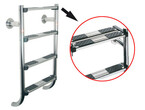 echelle 3 marches dont 1 securite en 2 elements partie inferieure piscine center 57701500