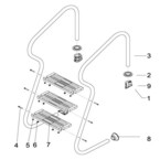 echelle acces facile 4 marches piscine center 1395658897