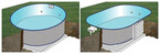 kit piscine enterree acier star pool sumatra ronde 350x120 cm piscine center 1462549518