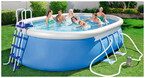 kit piscine ovale fast set pools 488 x 305 x 107 h piscine center 1547027106