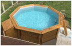 piscine bois woodfirst original hexagonale 412 x 119 piscine center 1493715422