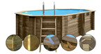 piscine bois woodfirst original octo allongee 436 x 336 x 117 liner bleu pale piscine center 1636557107