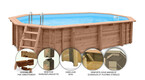 piscine bois woodfirst original octo allongee 502 x 303 x 120 cm liner bleu pale piscine center 1458919992