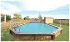piscine bois woodfirst original octo allongee 735 x 410 x 138 cm liner bleu pale piscine center 1481281064