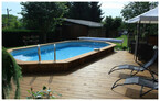 piscine bois woodfirst original octogonale allongee 672 x 472 x 146 liner bleu pale piscine center 1497252524