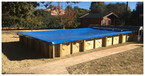 piscine bois woodfirst original rectangulaire 800 x 400 x 146 cm liner bleu pale piscine center 1460363929