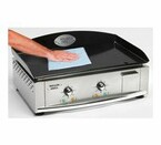 plancha electrique cle600 sur desserte piscine center 1463564142