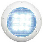 proj led blanc 20w 1450l a visser sur p balai refoulement t paroi piscine center 1398237959