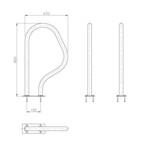sortie de bain platine rectangulaire lot de 2 piscine center 32900700