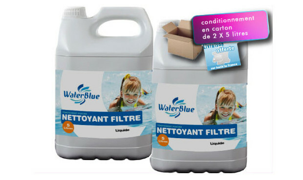 nettoyant filtre waterblue 10l piscine center 1401463571