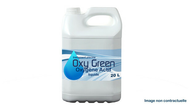 oxy green liquide traitement non chlore bidon 20l piscine center 1425298127