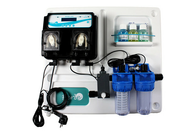 panneau pour regul du ph et chlore a sonde ch gamme perle piscine center 1424188770