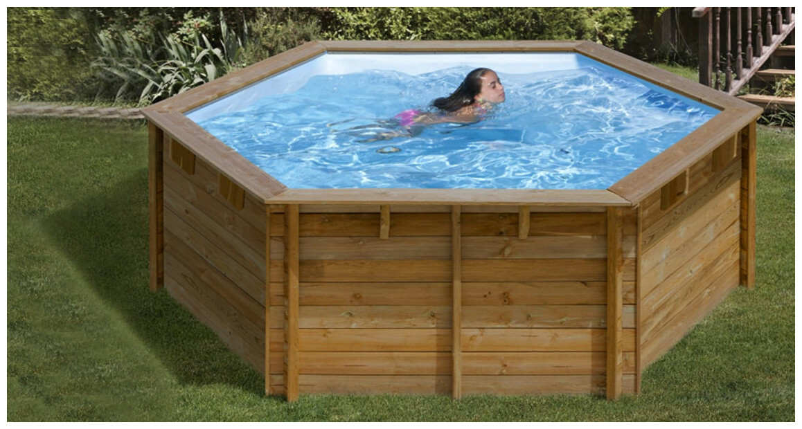 piscine bois ronde lili 2 95 x h 1 05 m piscine center 1583137657