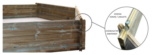 piscine bois woodfirst original octogonale allongee 942 x 592 x 146 liner bleu pale piscine center 1448637022