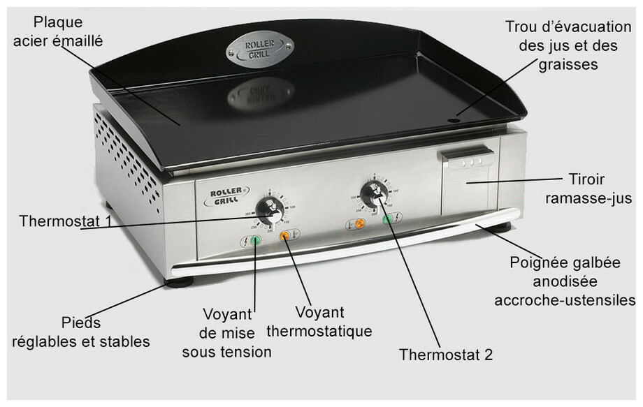 plancha electrique pl600e piscine center 1463046932