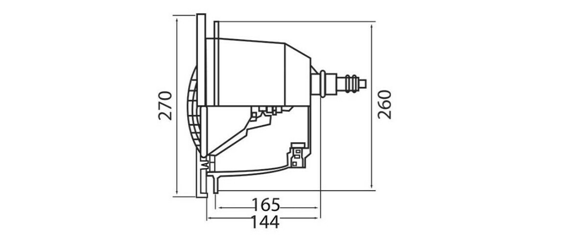 projecteur led chrystalogic iii cofies hayward pour piscine beton piscine center 1638545505