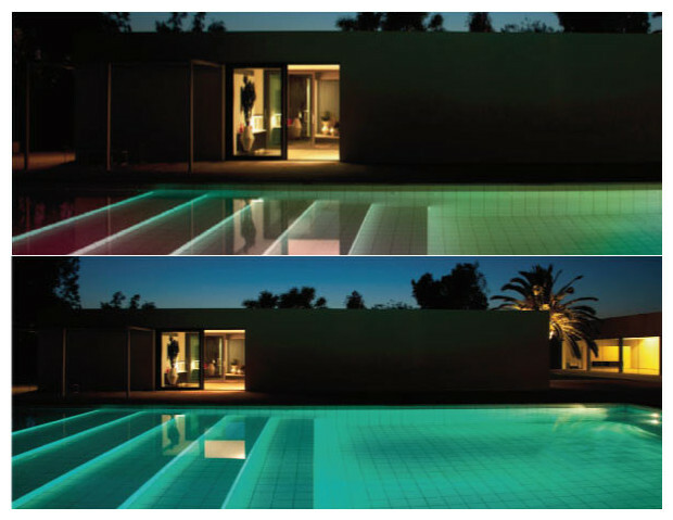 Eclairage piscine : projecteurs, ampoules, spots et mobilier