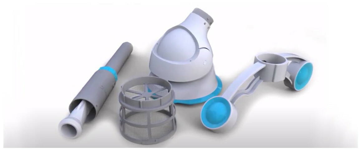 robot piscine hydraulique krill 7 5m piscine center 1605278953