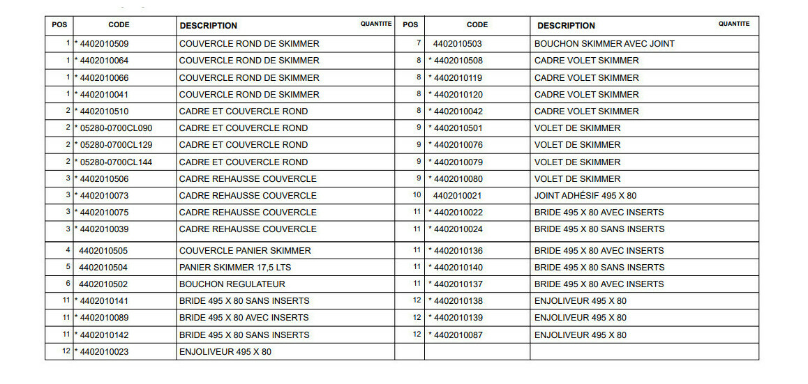 skimmer norm xxl prestige gm vis parker gris anthracite piscine center 1624430790