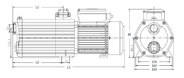 surpresseur norystar 1 cv mono piscine center 1405603152