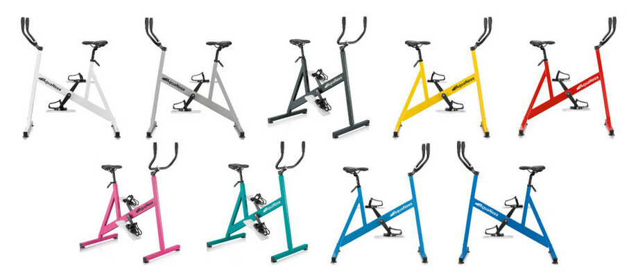 velo de piscine aquabike aquaness v1 blanc piscine center 1512990541