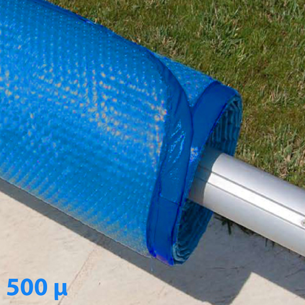 Bâche à bulles prédécoupée standard bleu 500µ