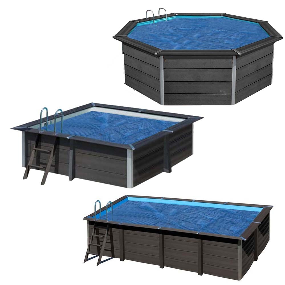 Bâches été à bulles 400 µ pour piscines composite