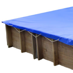 Baches hiver pour piscine bois original 815 x 420
