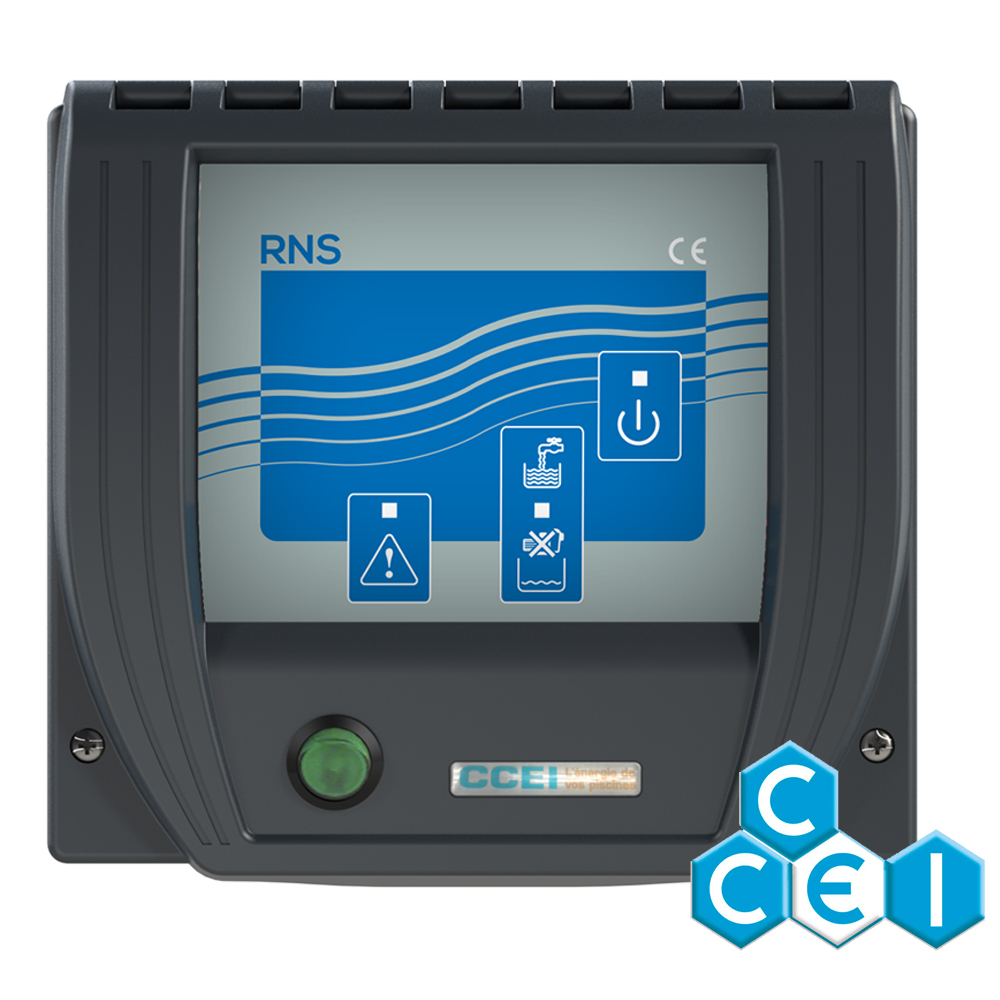 Coffret de régulation pour piscine à skimmers