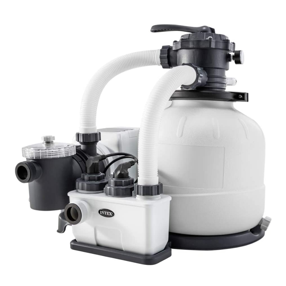 Combiné Eco-stérilisateur et filtre à sable Intex