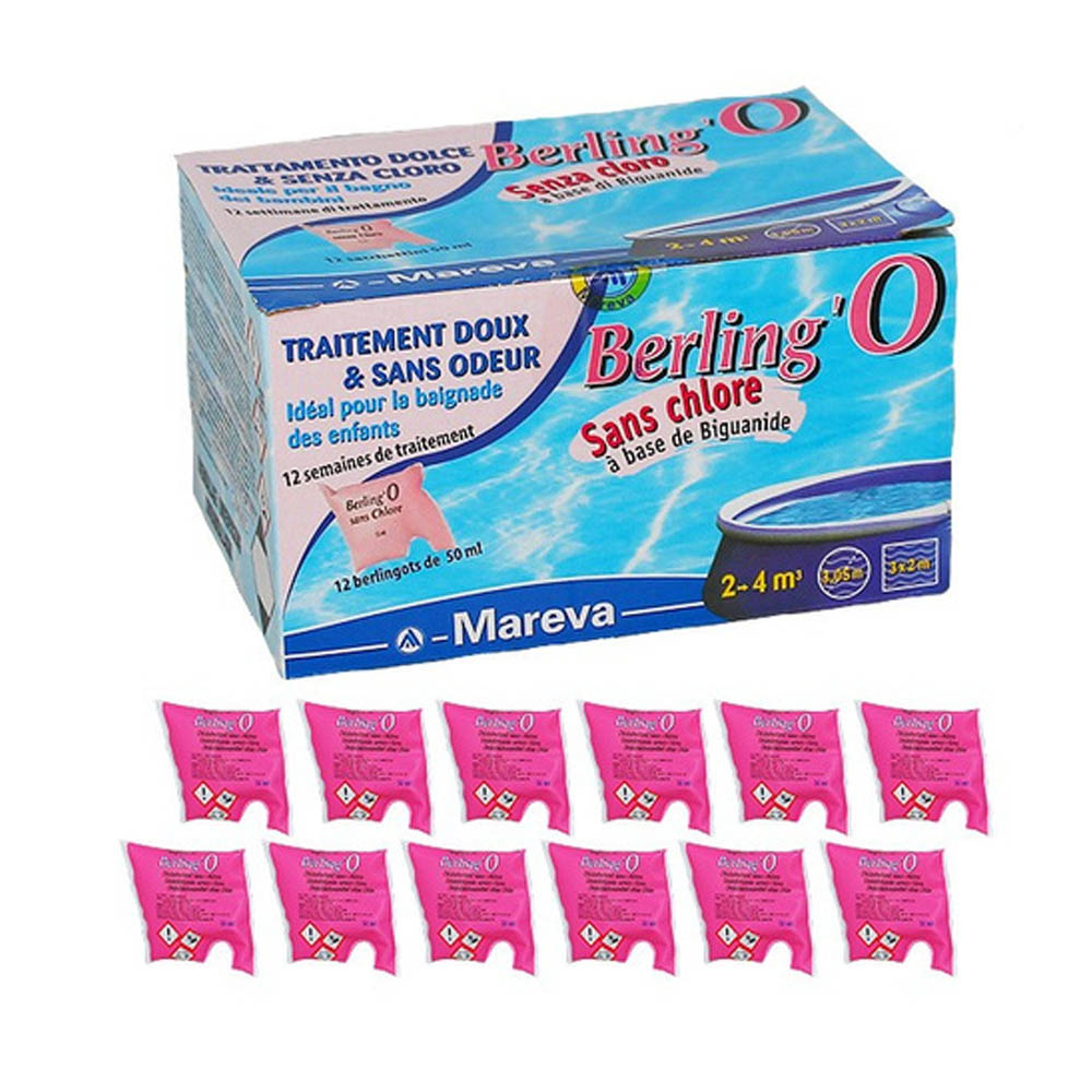 Kit de traitement sans chlore pour piscine hors sol