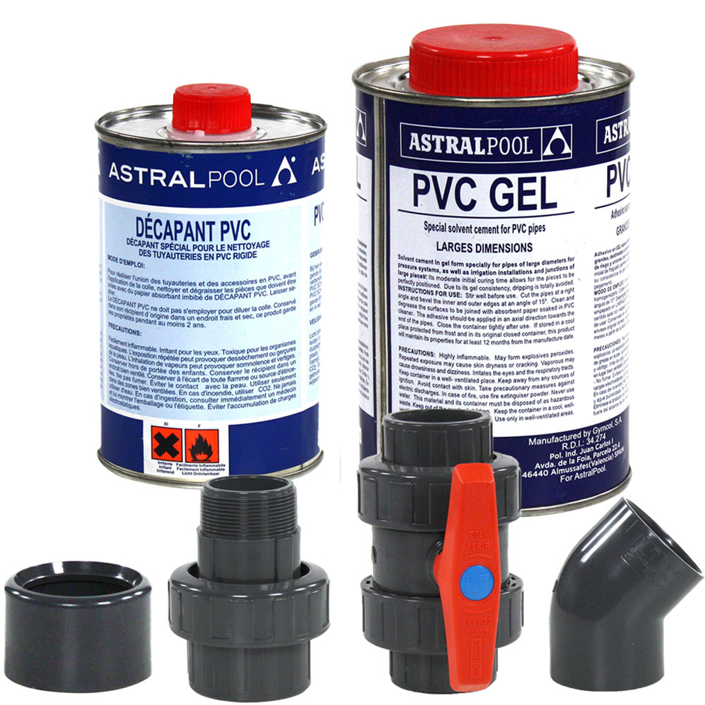 Kit PVC pour piscine