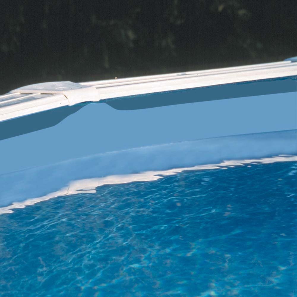 Liner 40/100 bleu jonc d'accroche pour piscine hors-sol GRE
