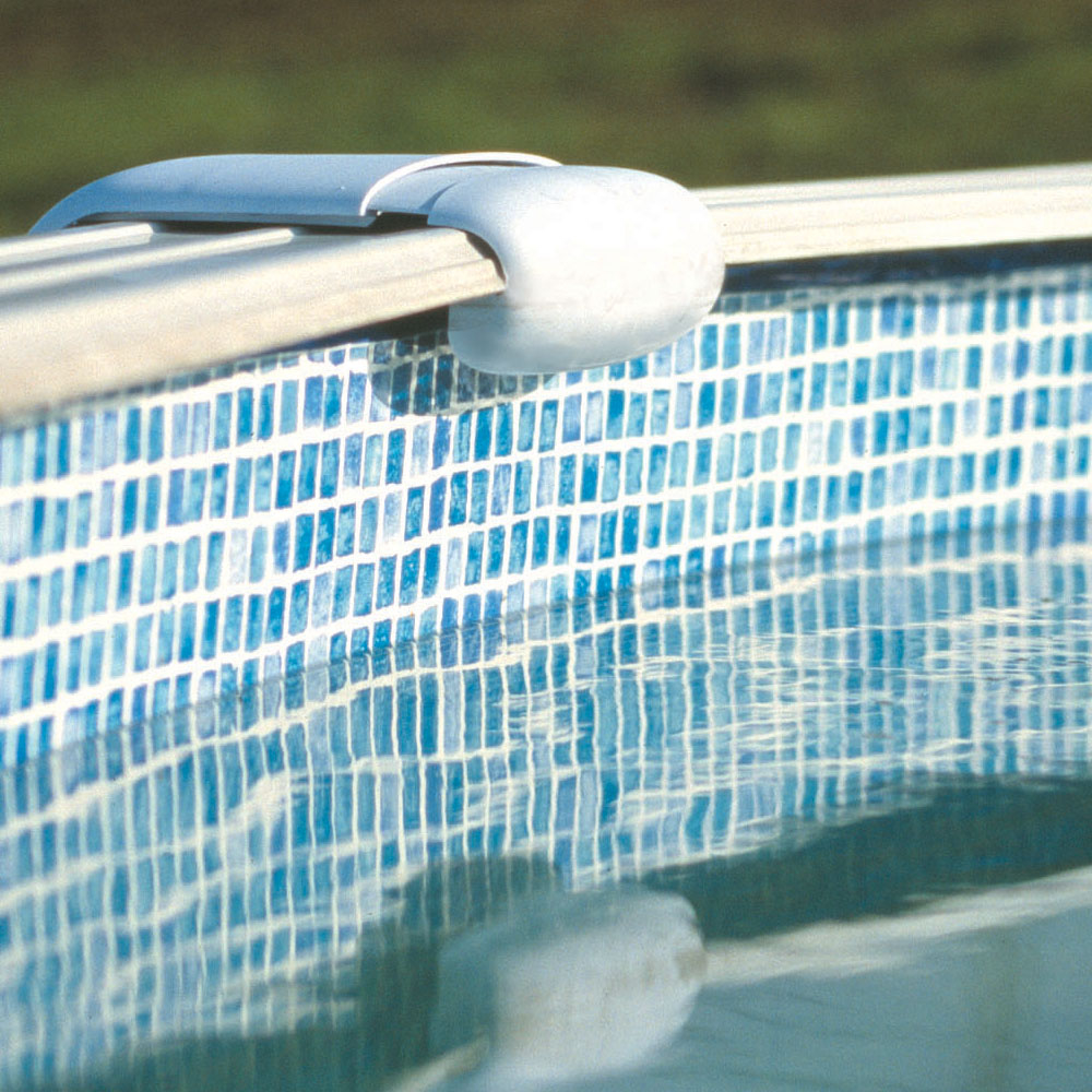 Liner 50/100 Mosaïque jonc d'accroche pour piscine hors-sol GRE