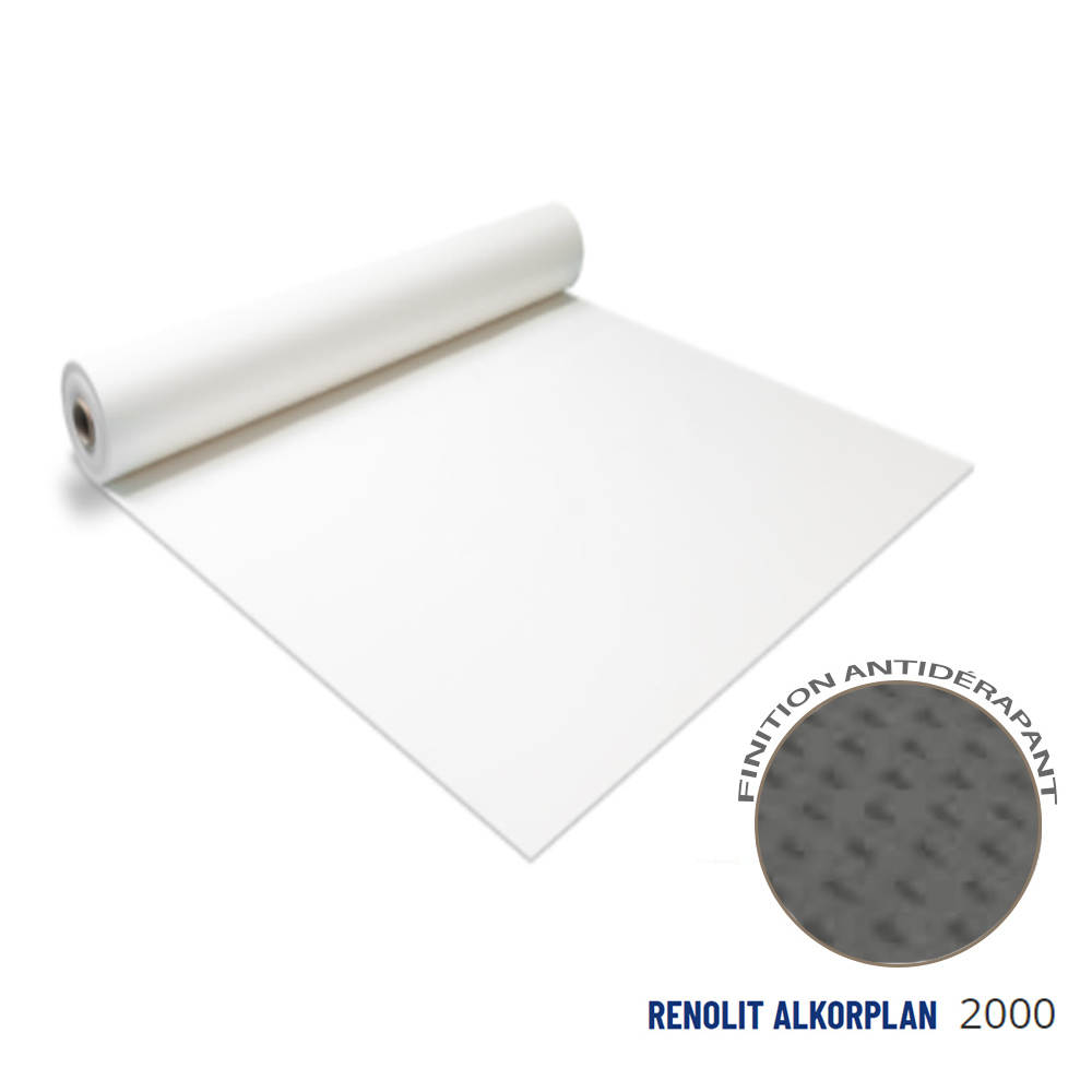 Liner antidérapant blanc 180/100 ème