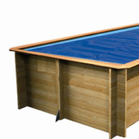 Baches été pour piscine bois original 815 x 420