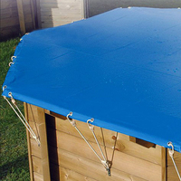 Baches hiver pour piscine bois original 434 x 434