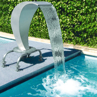 Cascade inox Cisne pour piscine