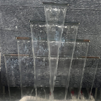 Cascade lame d'eau pour piscine