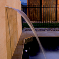 Cascade Silkflow en ABS pour piscine