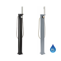 Douche solaire droite PVC 9 L