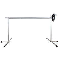 Enrouleurs bâches été téléscopiques sur pied pour piscines hors-sol