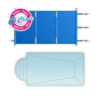Escale piscine bâche à barres pool barre plus rectangulaire